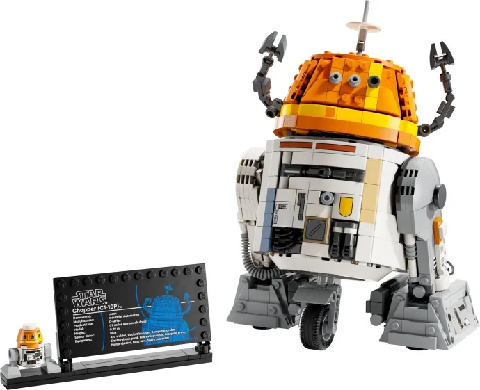 Chopper (C1-10P) Astromech Droid LEGO-set afbeelding 2