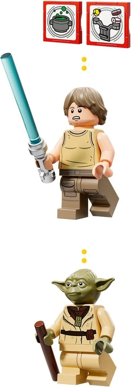 Yoda's Hut and Jedi Training LEGO-set afbeelding 2