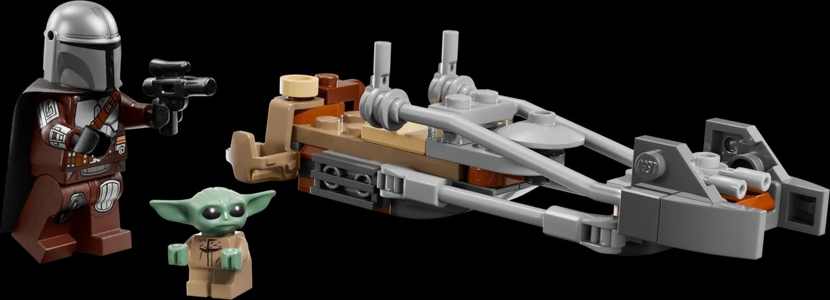 The Mandalorian & Grogu's Speeder Bike LEGO-set