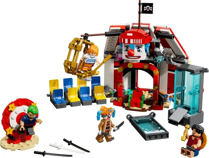 Circustent van Buggy de Clown LEGO-set afbeelding 2