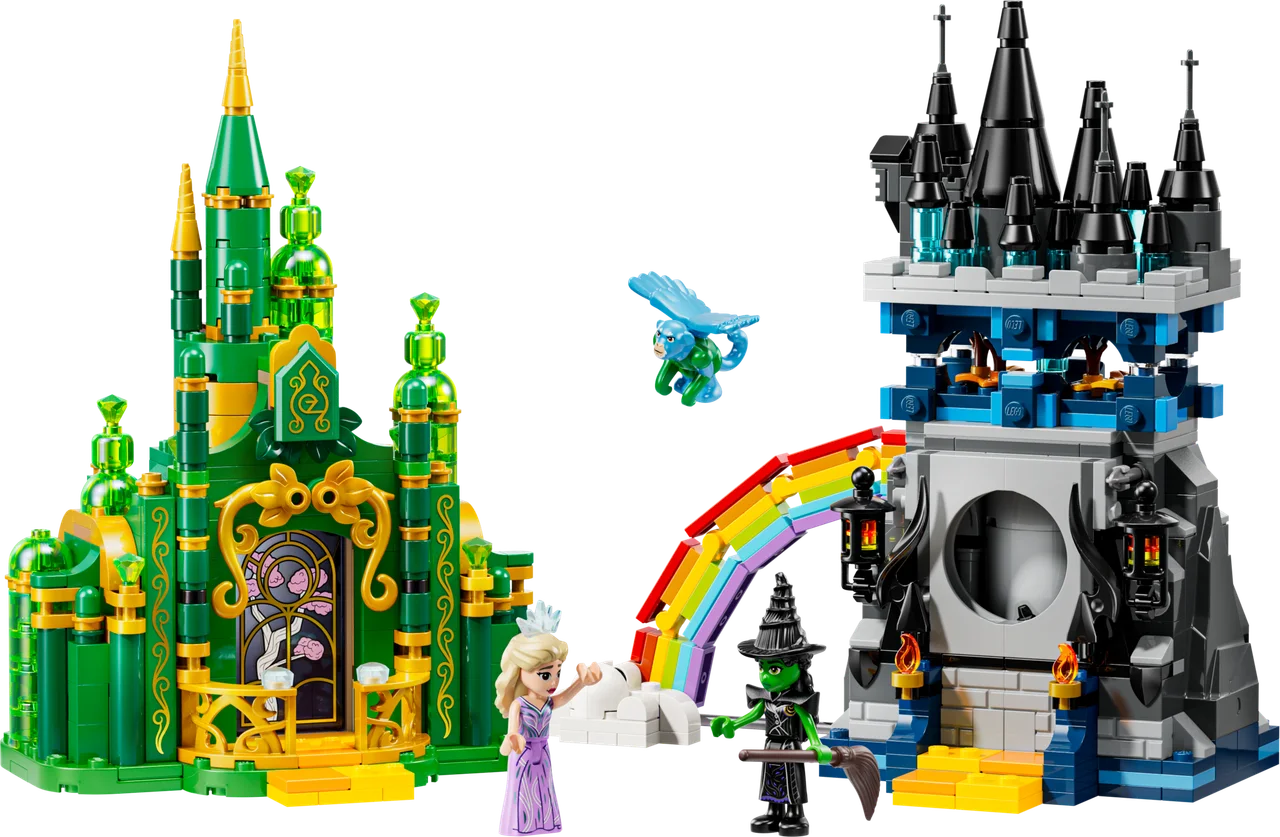 Emerald City en Kiamo Ko kasteel LEGO-set