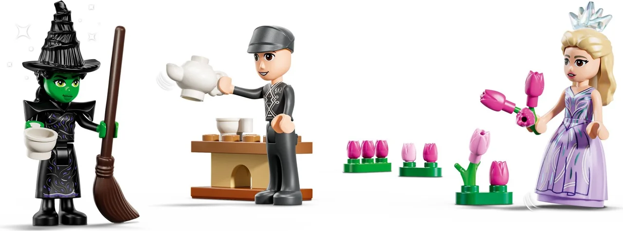 Glinda en Elphaba bezoeken Munchkinland LEGO-set afbeelding 2