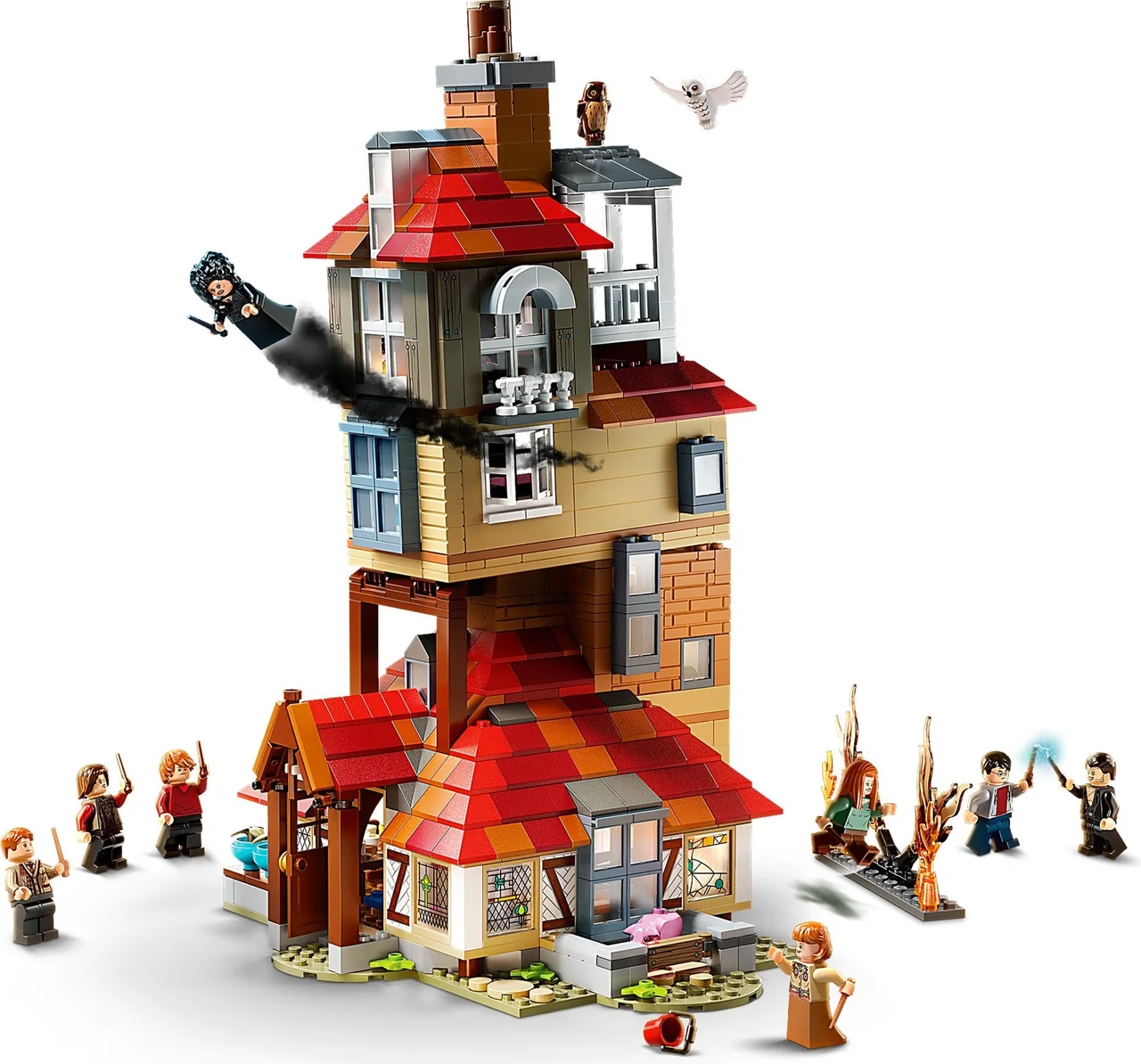 Attack on The Burrow LEGO-set afbeelding 2