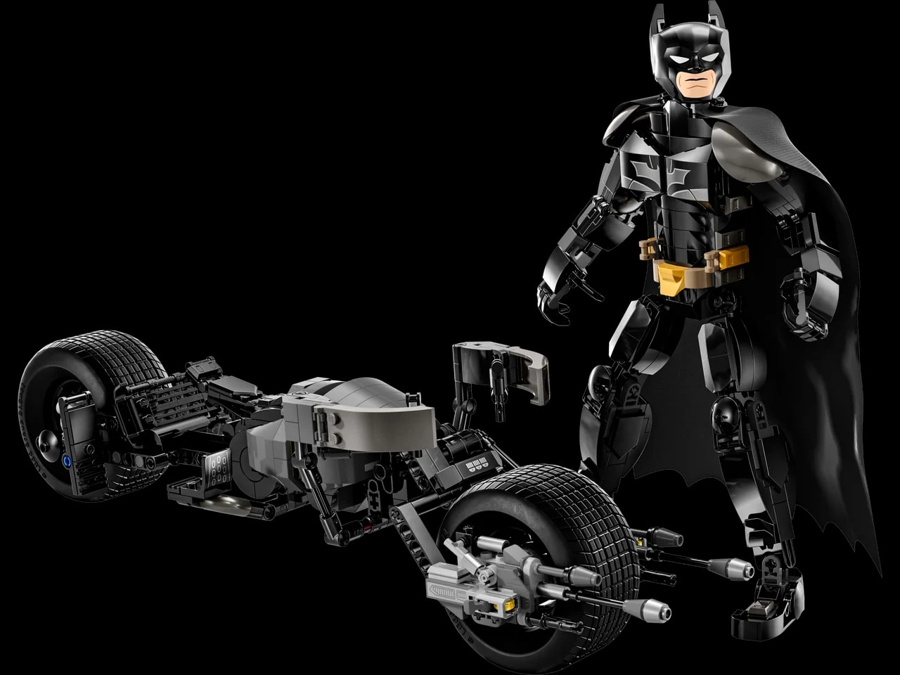 Batman Construction Figure and the Bat-Pod Bike LEGO-set
