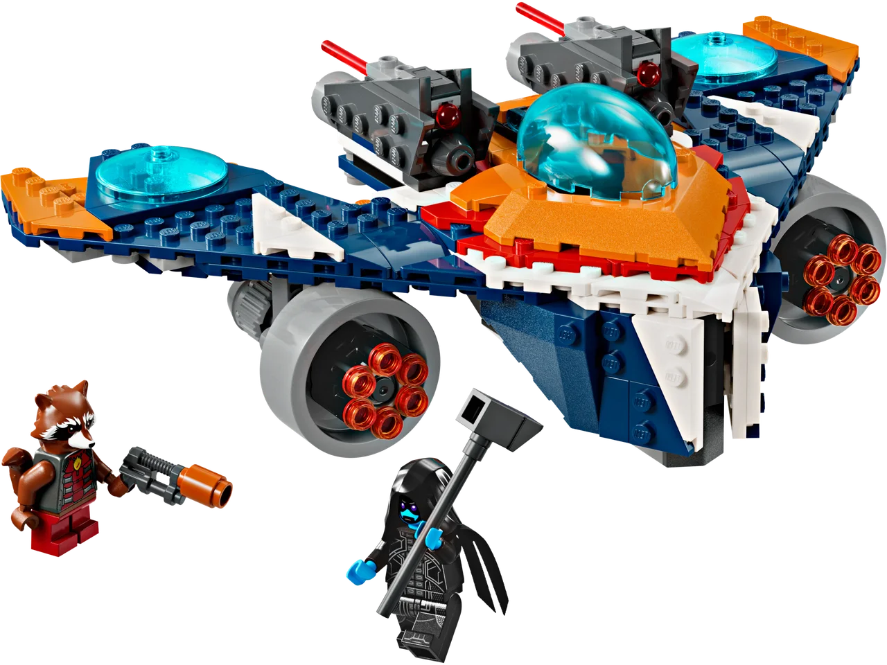 Rocket's Warbird vs. Ronan LEGO-set