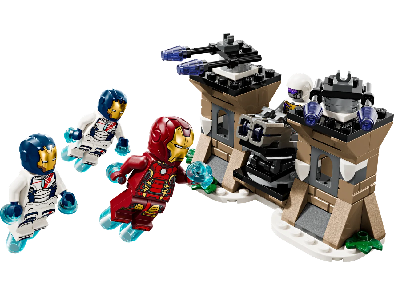Iron Man & Iron Legion vs. Hydra Soldier LEGO-set