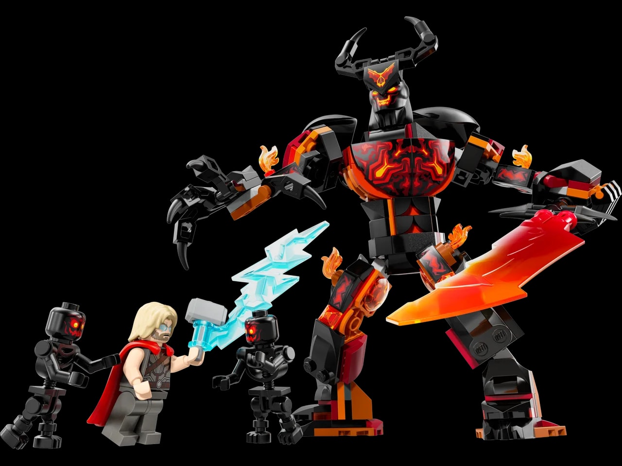 Thor vs. Surtur Construction Figure LEGO-set