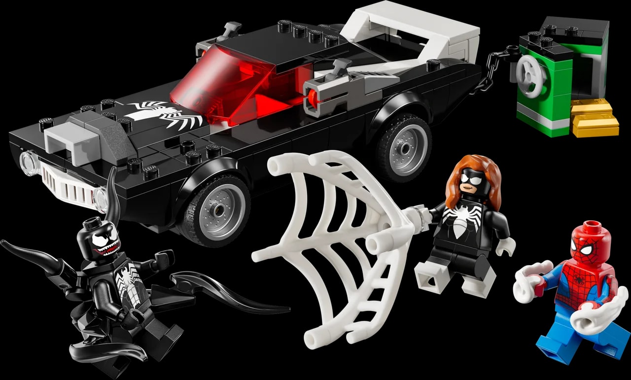 Spider-Man vs. Venoms klassieke auto LEGO-set