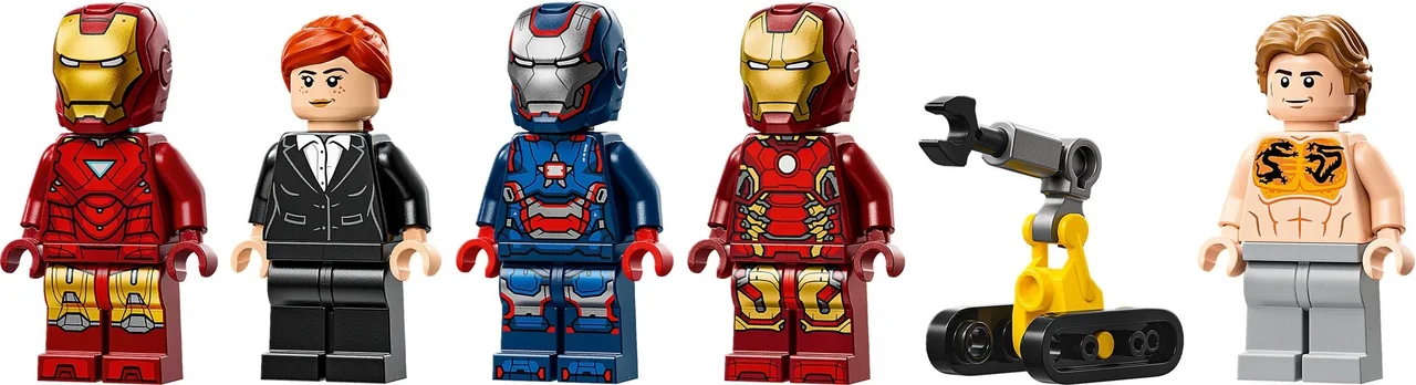 Iron Mans laboratorium: harnasruimte LEGO-set afbeelding 2