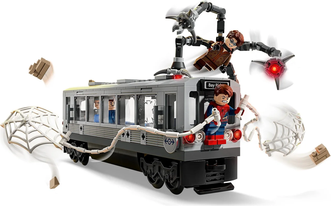 Spider-Man vs. Doc Ock metroscène LEGO-set afbeelding 2