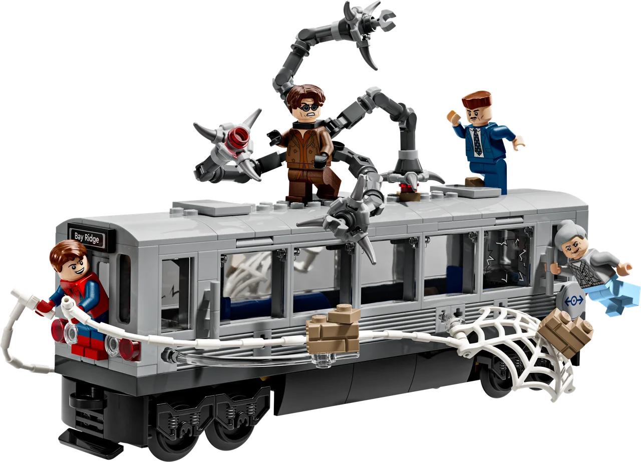 Spider-Man vs. Doc Ock metroscène LEGO-set