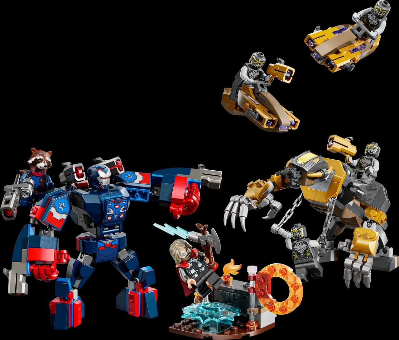 Avengers: Endgame Thor vs. Chitauri LEGO-set