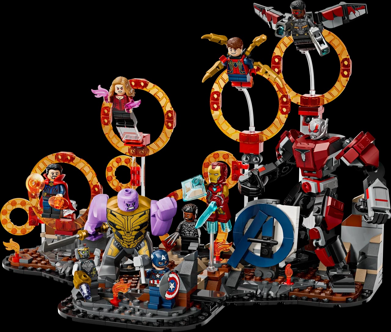 Avengers: Endgame eindstrijd LEGO-set