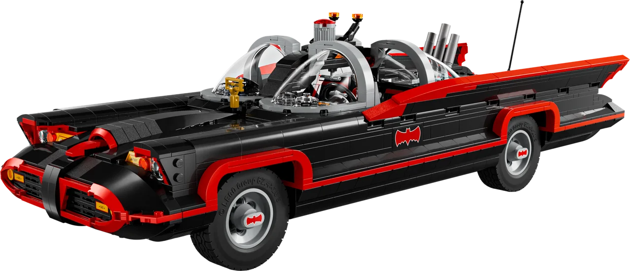 Batman: de klassieke tv-serie Batmobile LEGO-set