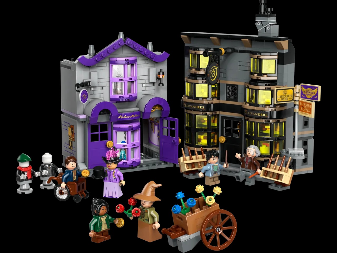 Ollivanders & Madam Malkin’s Robes LEGO-set