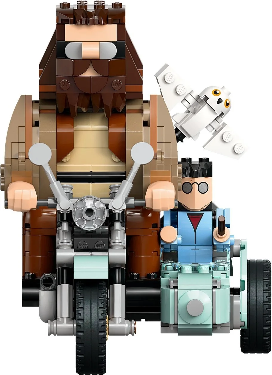 Hagrid en Harry's rit op de motor LEGO-set afbeelding 2