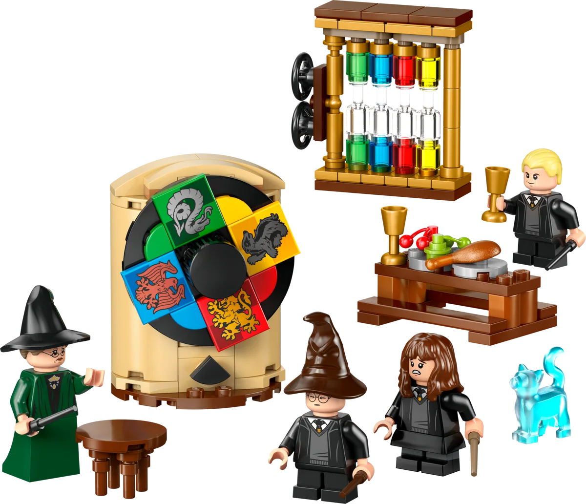 Kasteel Zweinstein: Sorteerhoedceremonie LEGO-set