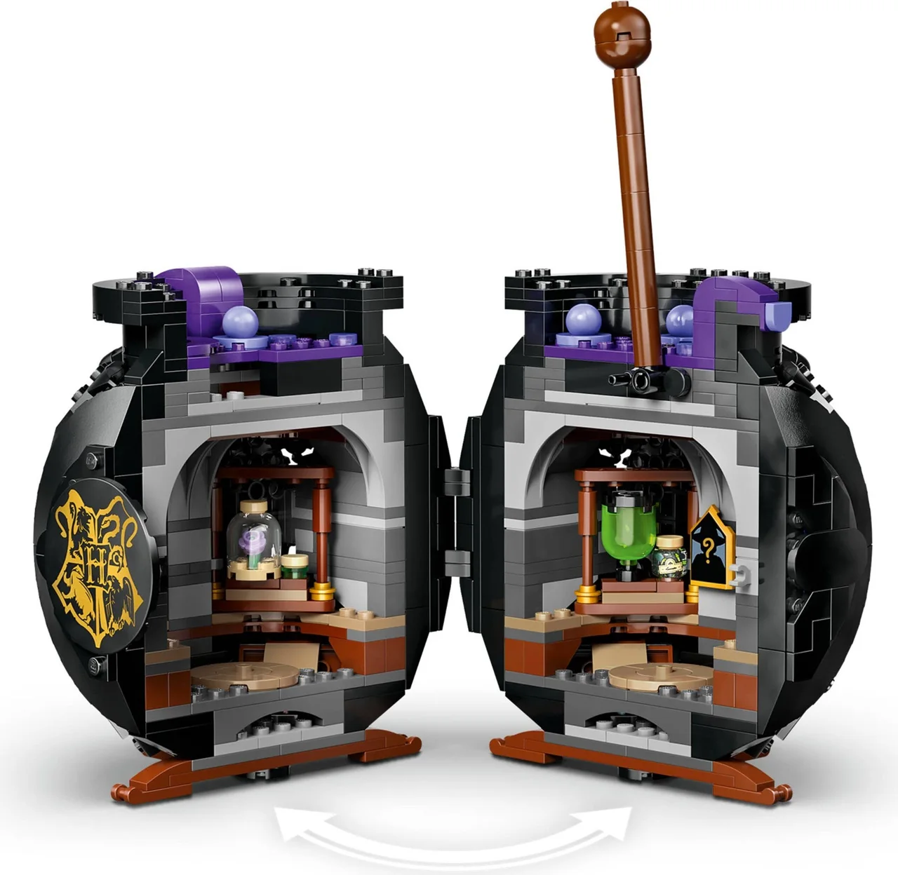 Ketel met geheim toverdrankenklaslokaal LEGO-set afbeelding 2