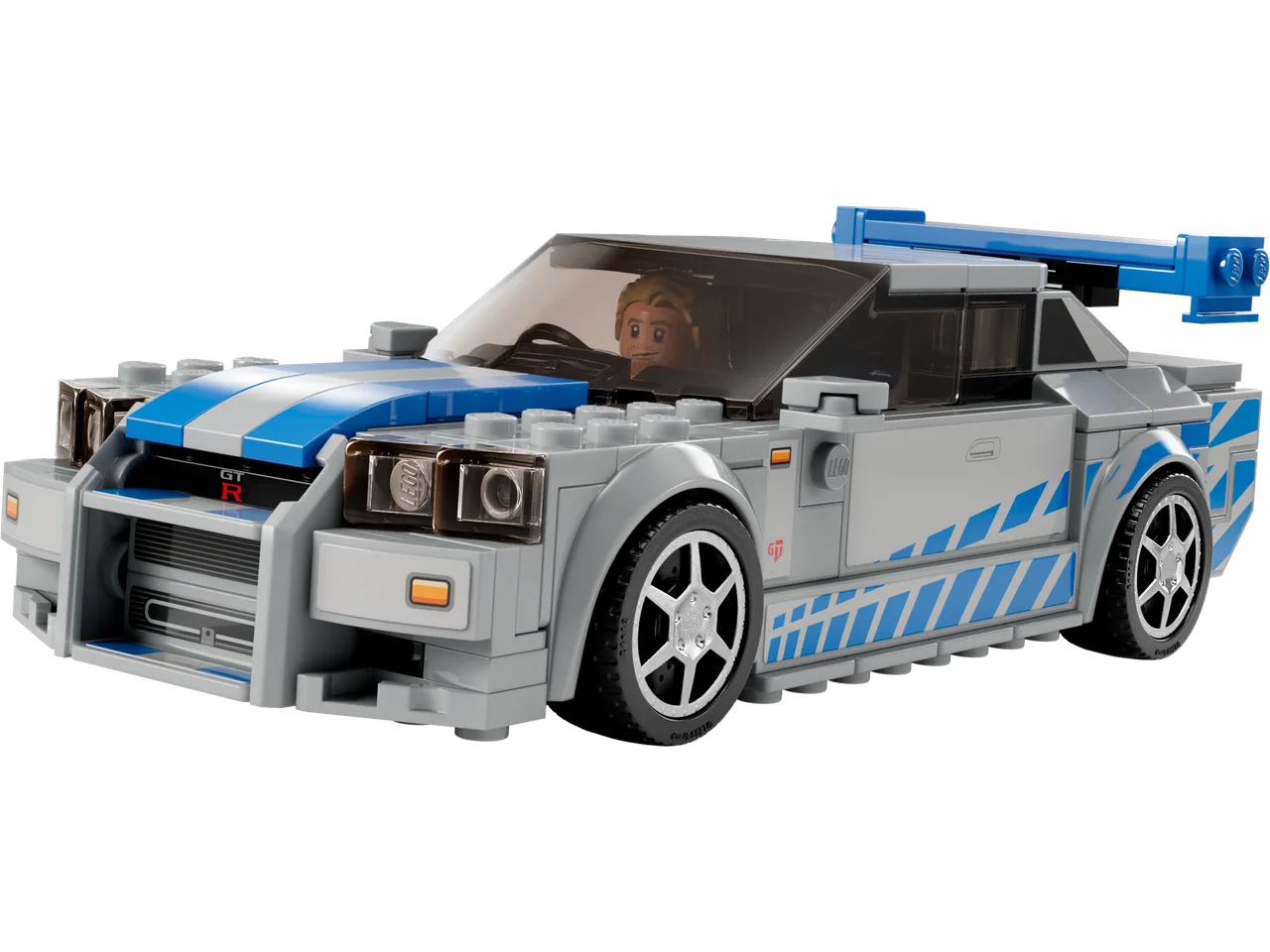 2 Fast 2 Furious Nissan Skyline GT-R (R34) LEGO-set