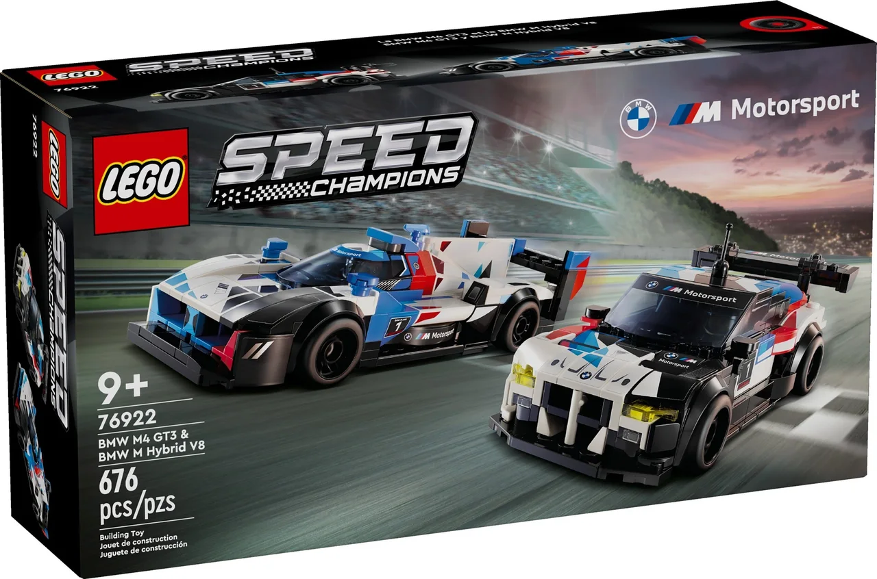 BMW M4 GT3 & BMW M Hybrid V8 Race Cars LEGO-set afbeelding 2