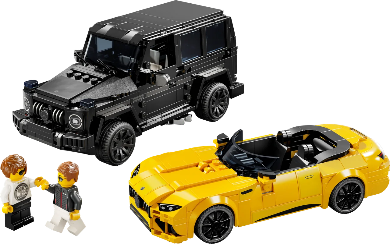Mercedes-AMG G 63 en Mercedes-AMG SL 63 LEGO-set