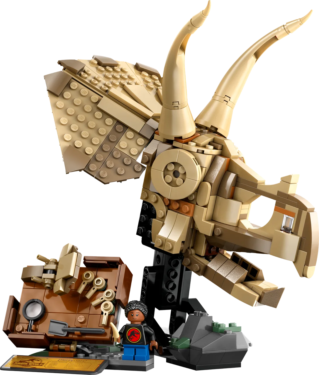 Dinosaur Fossils: Triceratops Skull LEGO-set