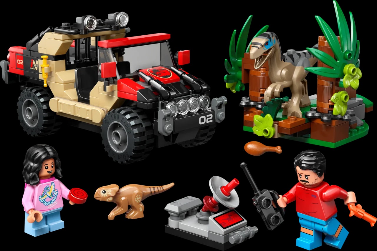 Offroad raptorontsnapping LEGO-set