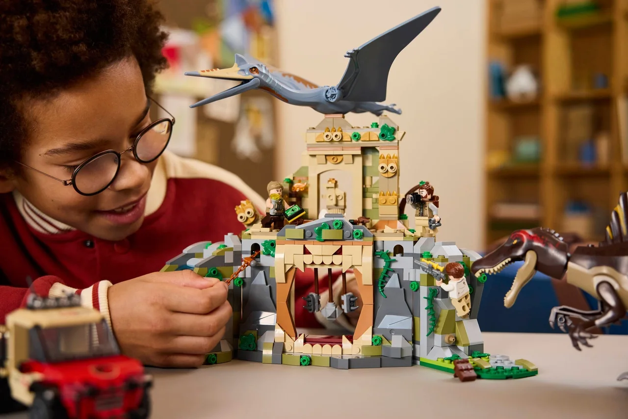 Spinosaurus en Quetzalcoatlus luchtmissie LEGO-set afbeelding 2