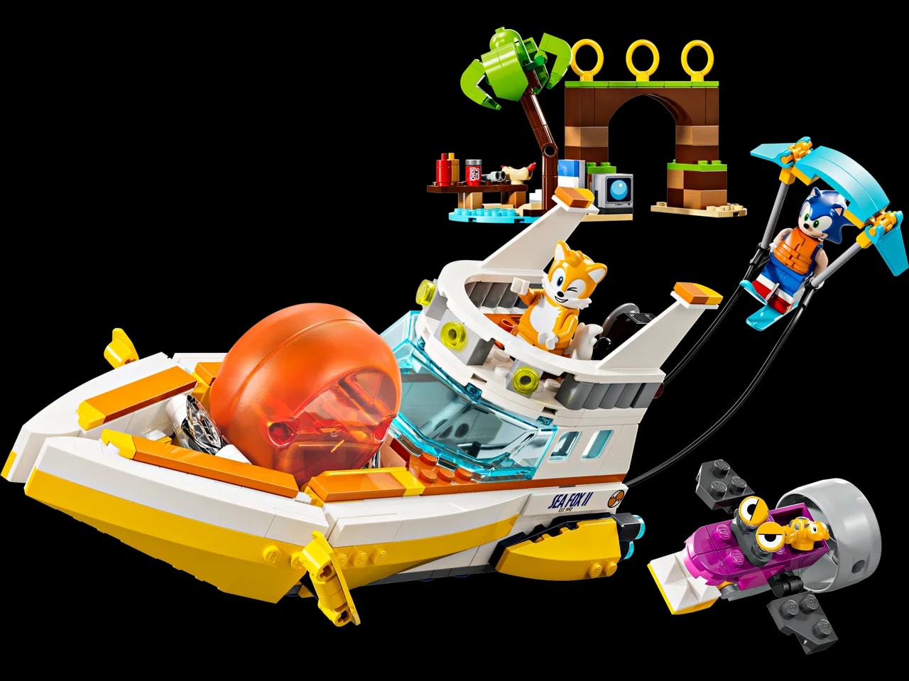 Tails' Adventure Boat LEGO-set