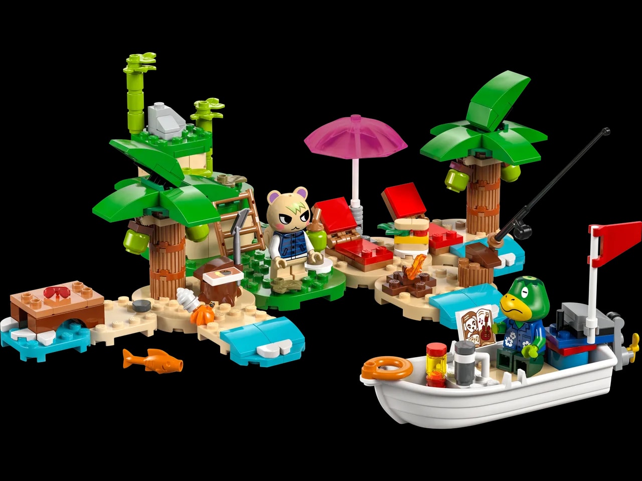 Kapp'n's Island Boat Tour LEGO-set