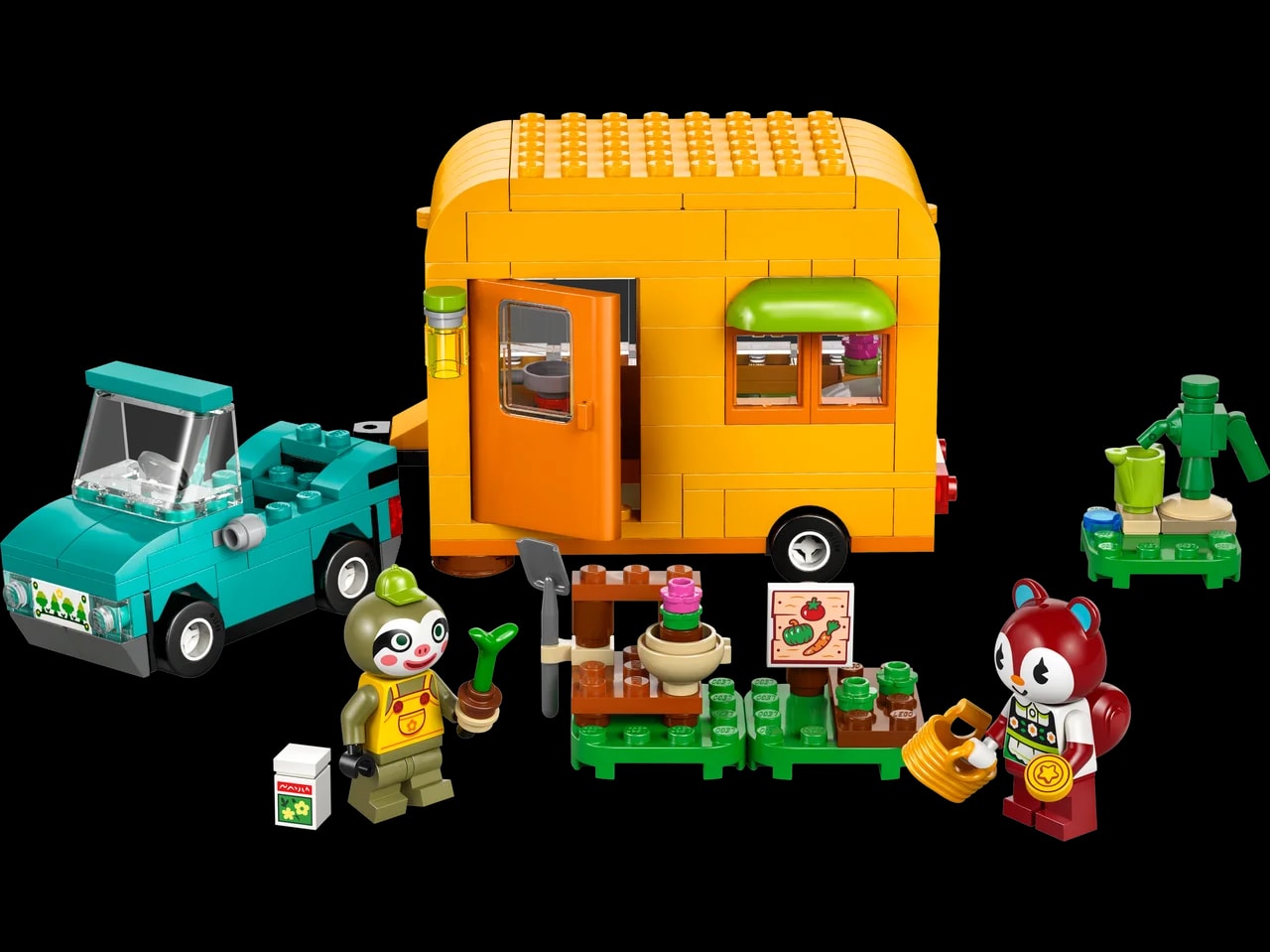 Leifs caravan en tuinwinkel LEGO-set