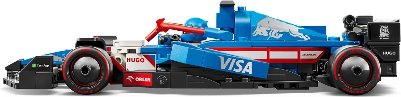 Visa Cash App RB VCARB 01 F1 racewagen LEGO-set afbeelding 2