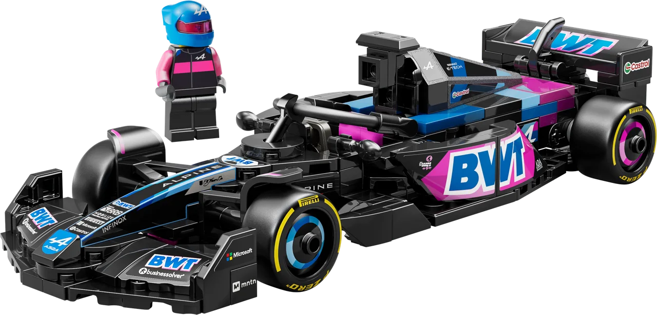 BWT Alpine F1 Team A524 racewagen LEGO-set