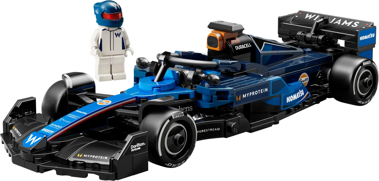 Williams Racing FW46 F1 racewagen LEGO-set
