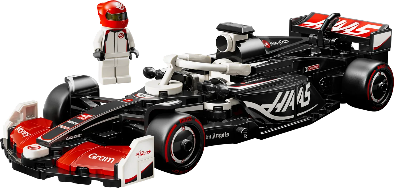 MoneyGram Haas F1 Team VF-24 racewagen LEGO-set