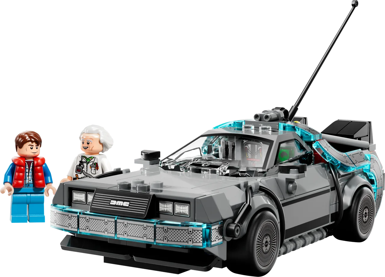 Tijdmachine uit Back to the Future LEGO-set