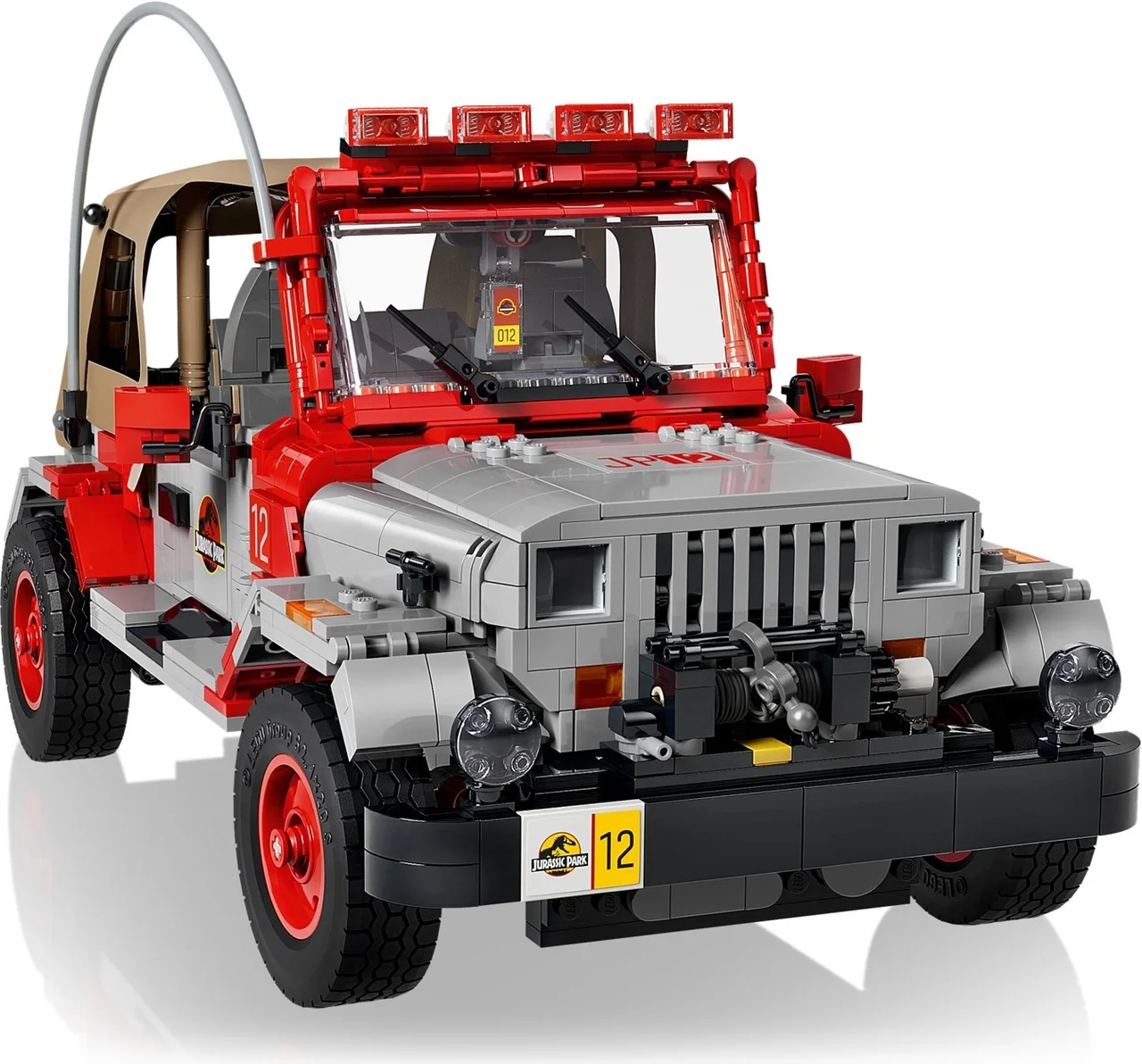 Jurassic Park Jeep Wrangler LEGO-set afbeelding 2