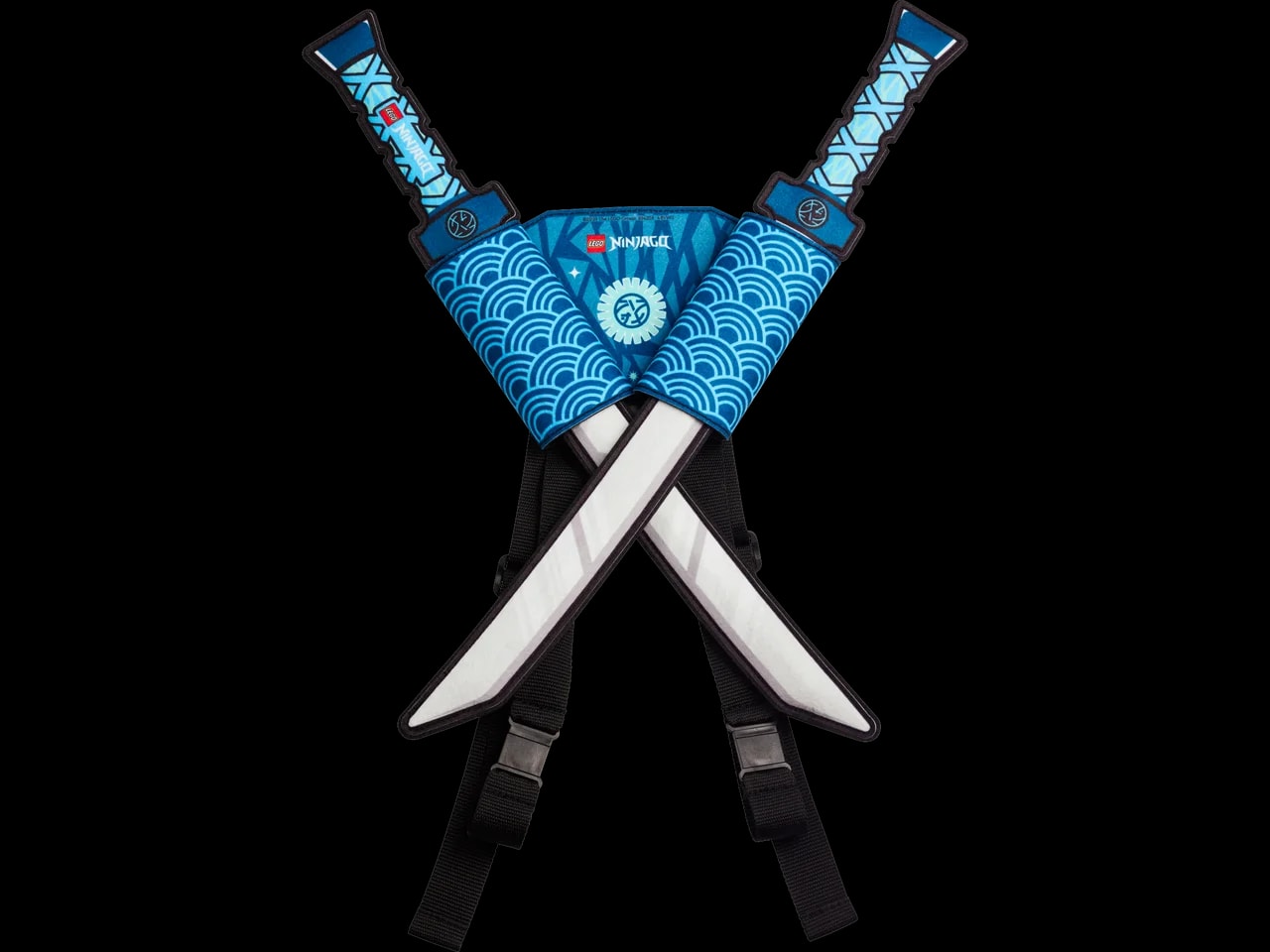 Gekruiste katana's met schede LEGO-set