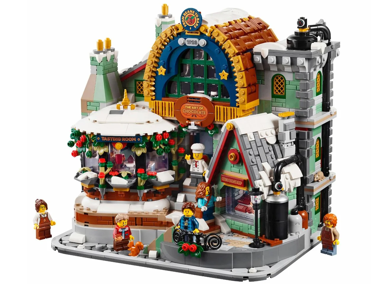 De kunst van chocolade LEGO-set