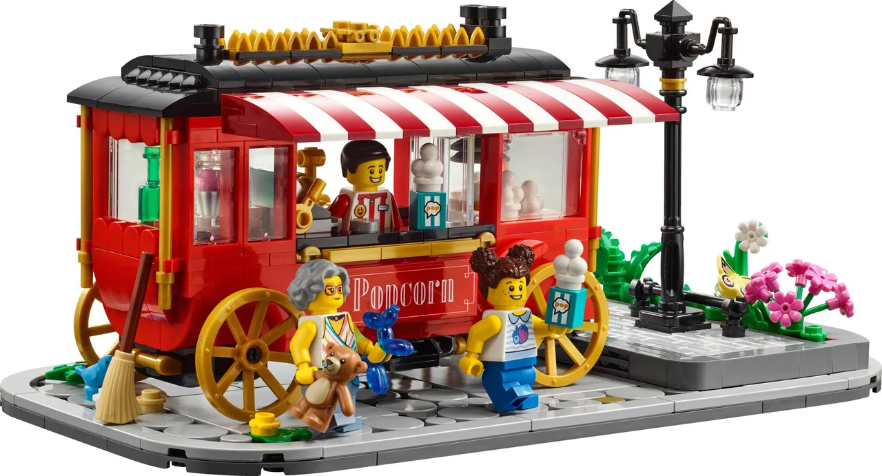 Popcornkraam LEGO-set