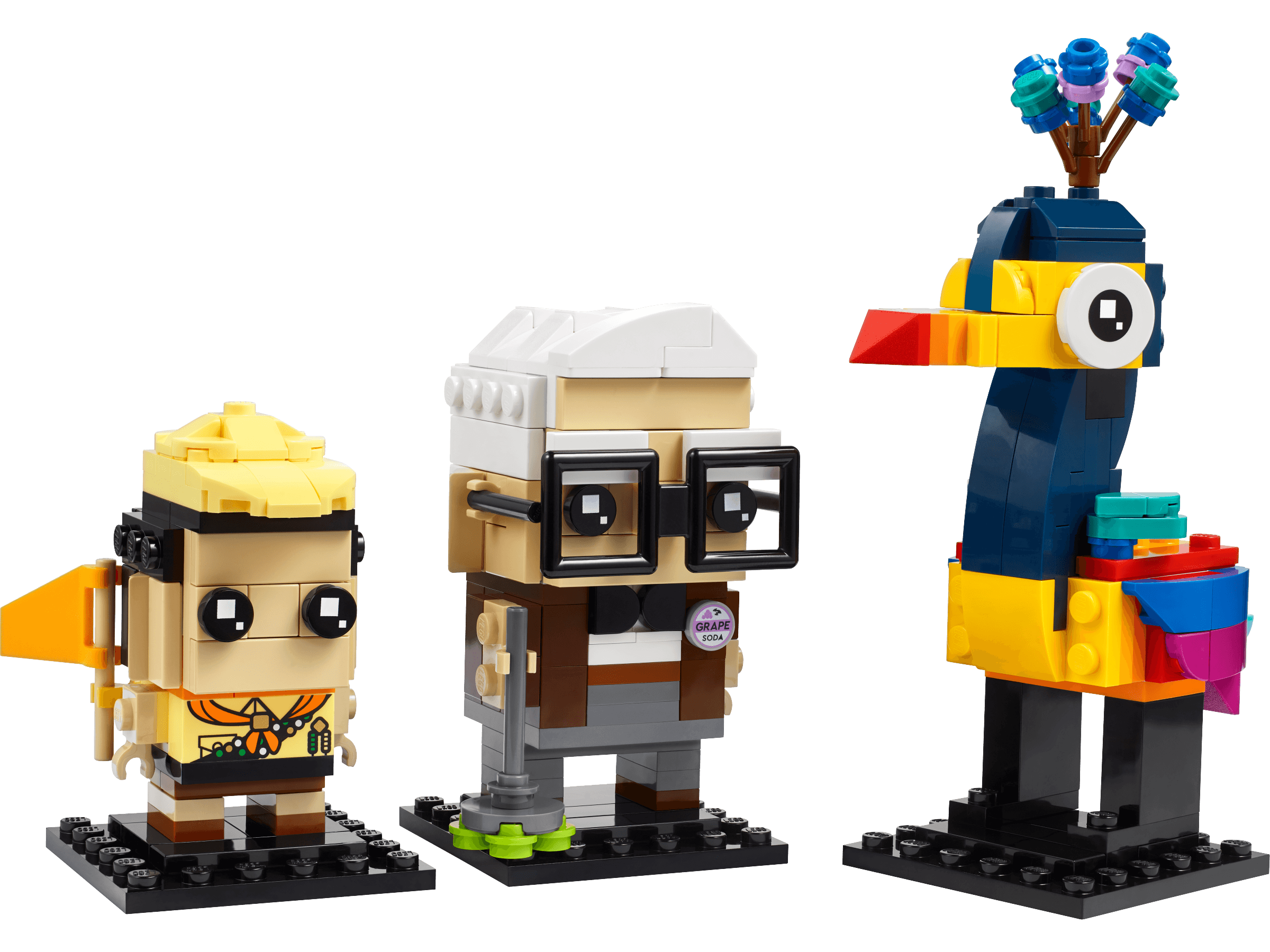 Carl, Russell en Kevin LEGO-set
