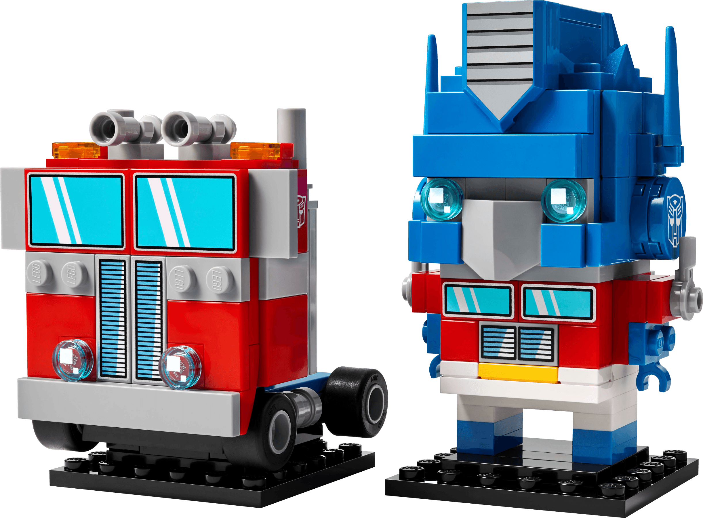 Optimus Prime robot en voertuig LEGO-set