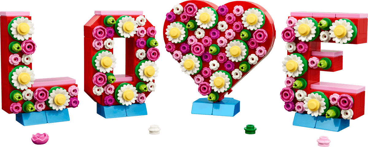 Liefdesletters LEGO-set