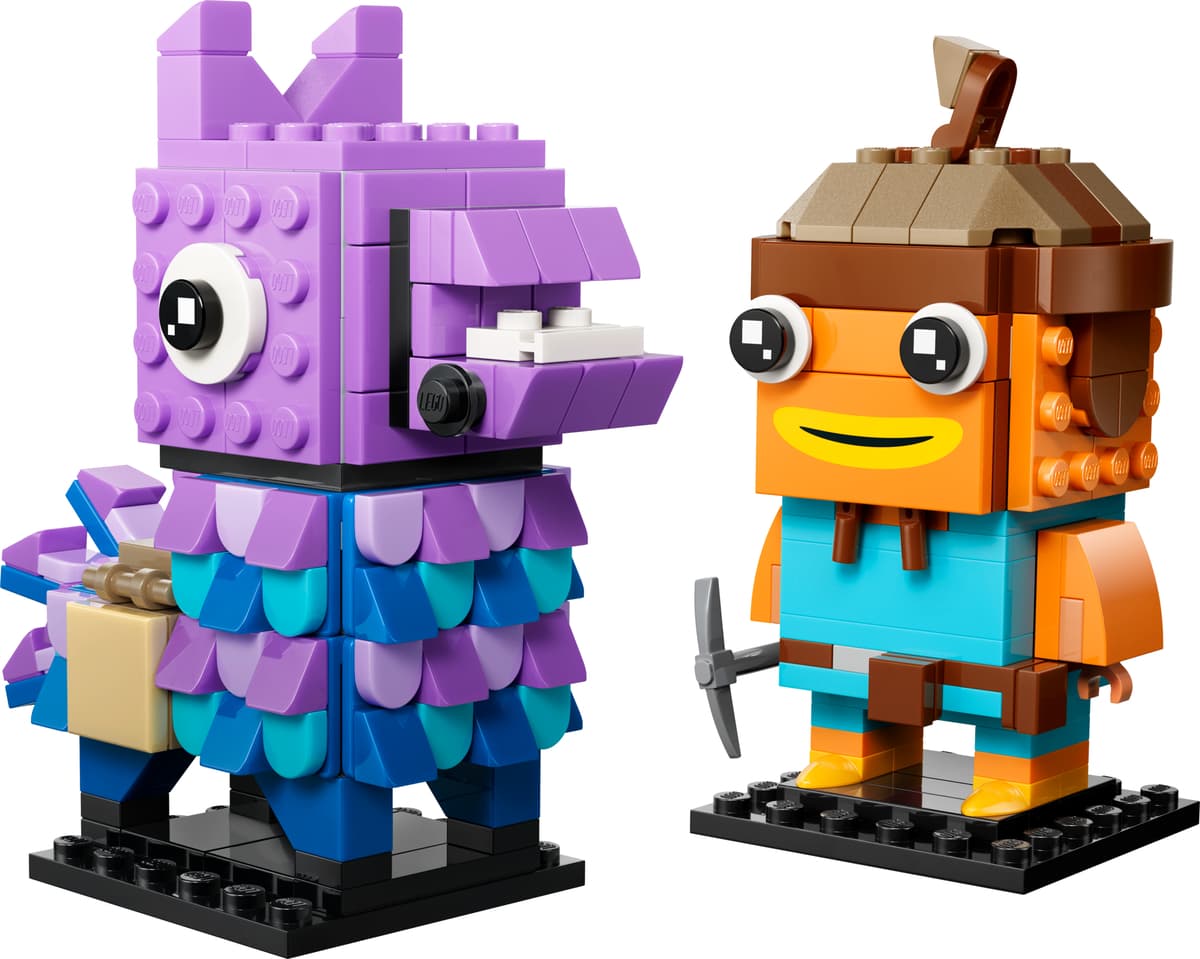 Supply Llama en Fishstick figuren LEGO-set
