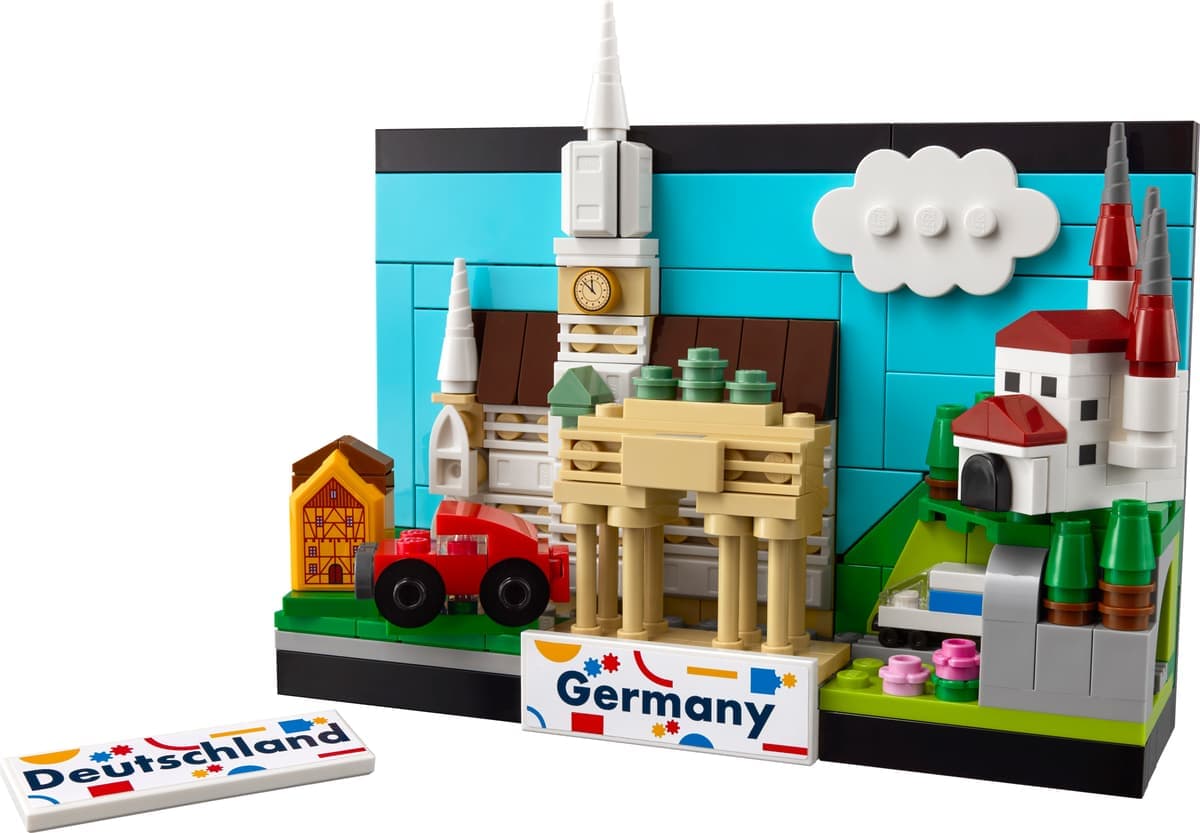 Ansichtkaart van Duitsland LEGO-set