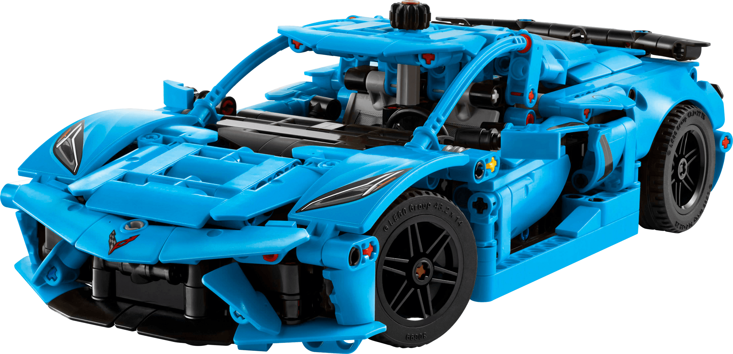 Chevrolet Corvette Stingray - blauw LEGO-set