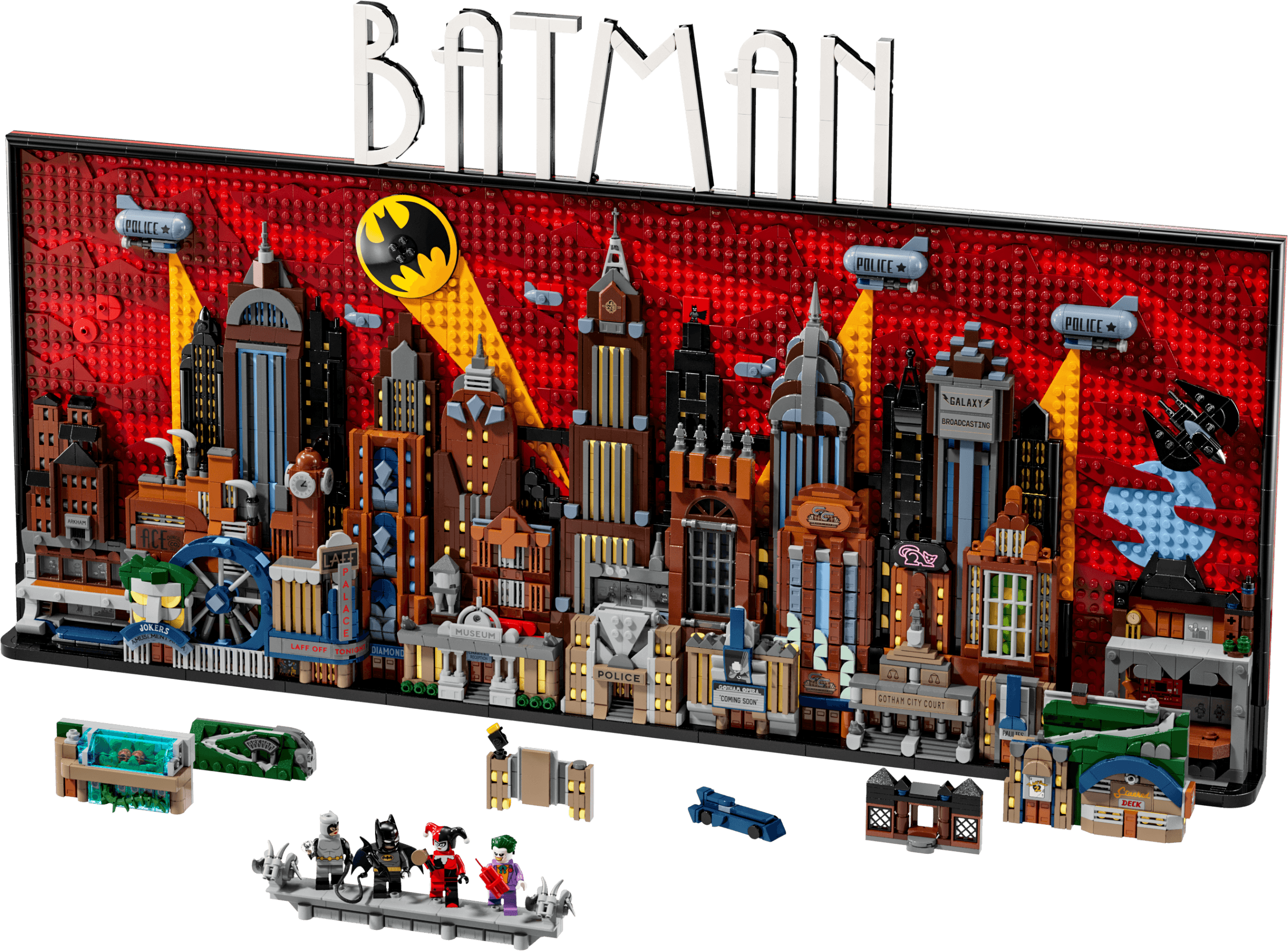 Batman: De animatieserie Gotham City LEGO-set