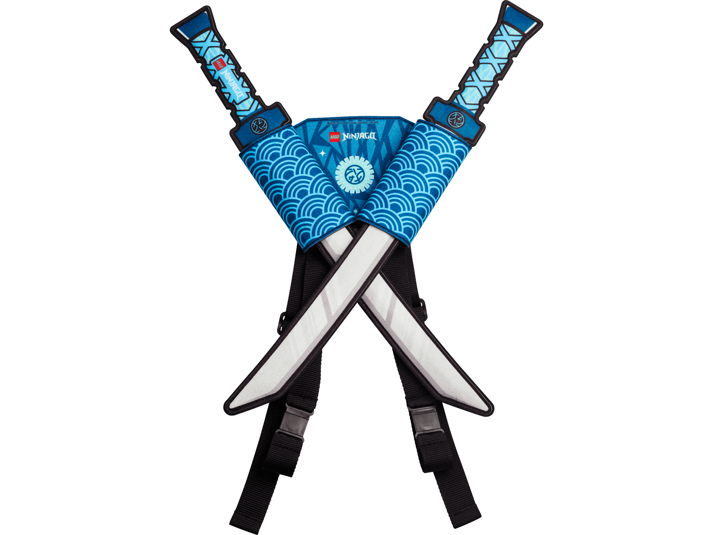 Gekruiste katana's met schede LEGO-set