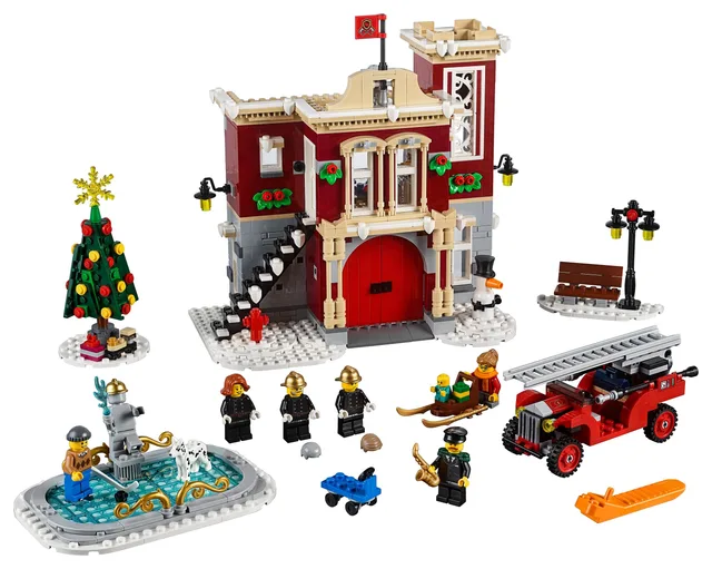 Winter Village Fire Station LEGO-set