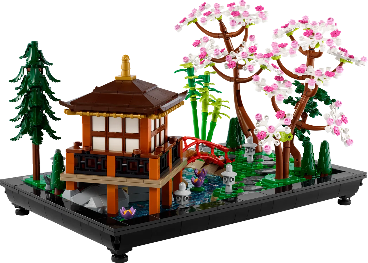 Rustgevende tuin LEGO-set